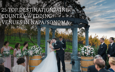 Blissful Events Names Top Destination Wine Country And Forest Wedding Venues In California