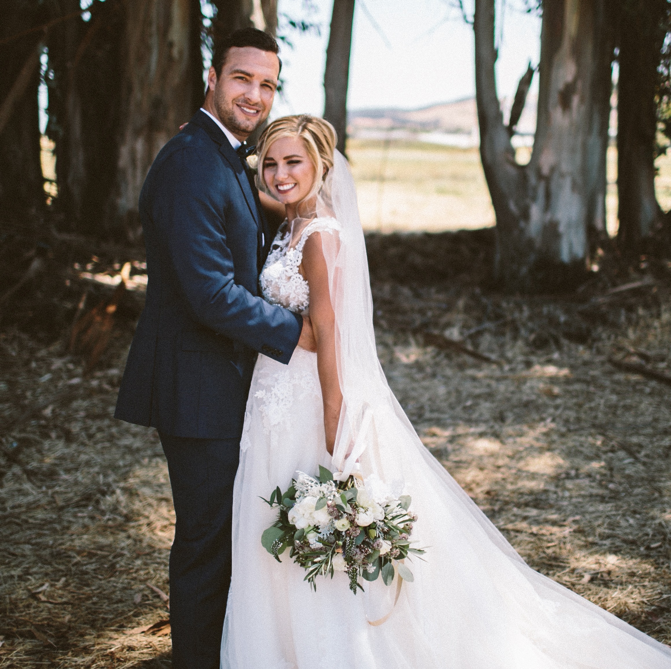 Micro Wedding in the Spring Time Elopement California Square